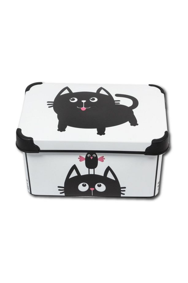 Style Box Meow Desenli 5 L Dekoratif Saklama Kutusu - 1