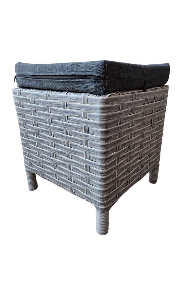 Rattan puf rattan tabure - 5
