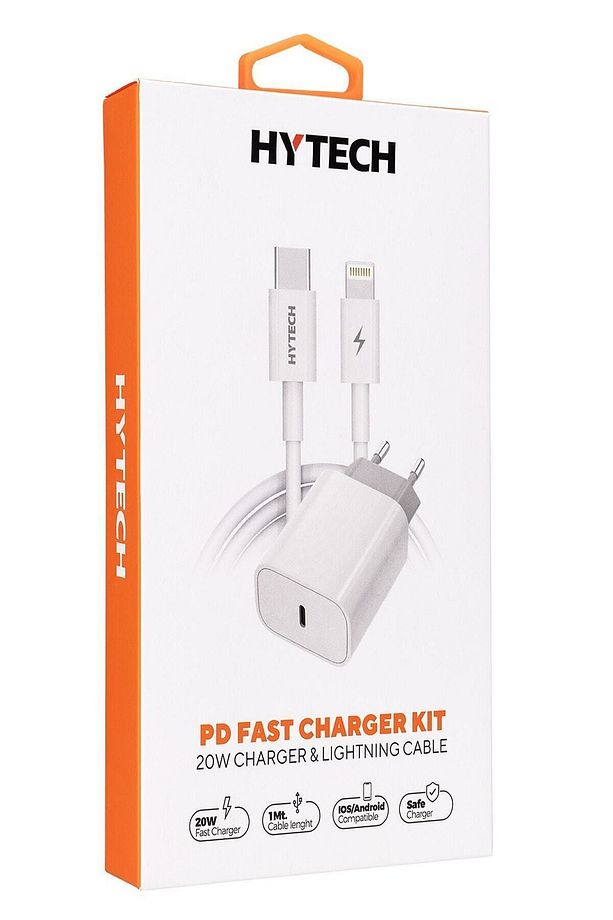 Hy-xe40pd 20w Pd3.0/quick Charge Qc4.0 Pd Lightning Kablolu Apple Iphone Hızlı Şarj Adaptörü - 4