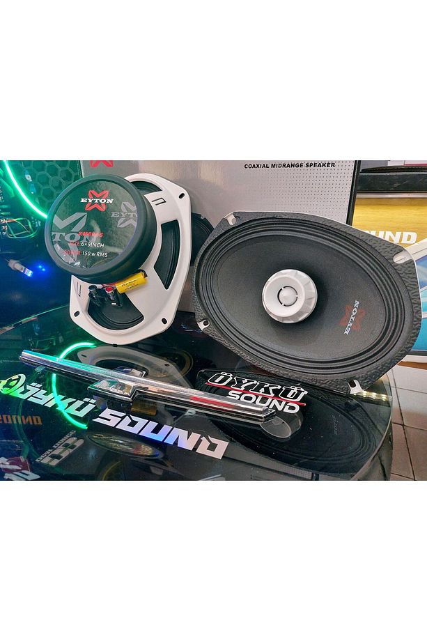 OVAL MİDRANGE KENDİNDEN TWETERLİ MODEL 6X9 85LİK - 2