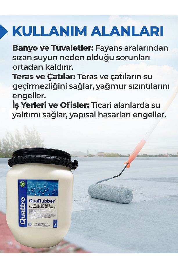 QuaRubber Elastromerik Su Yalıtım İzolasyon Malzemesi - 4