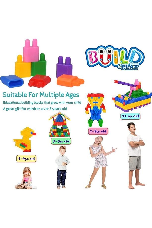 Constructo Stem Eğitici Oyuncak Yapı Oyuncağı Montessori Zeka Oyunu Yapı Taşları Seti - 8
