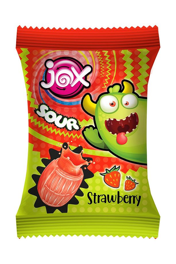 Sour Meyve Aromalı Sıvı Dolgulu Ekşili Bonbon Şekerleme (5 G X200 Adet) - 5
