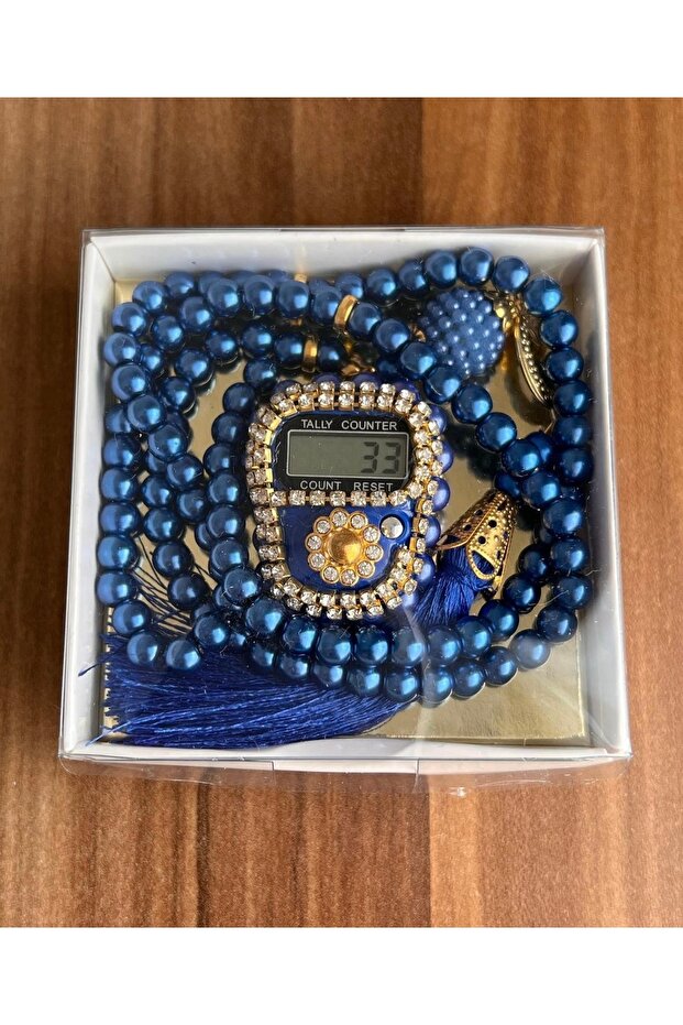 Stoned Chanting and Pearl Prayer Beads Set Gift Chanting Counter