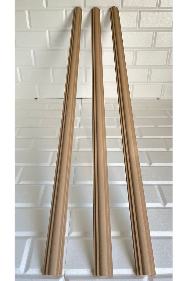 Mocha Mtb Avm Duvar Çıtası Dekoratif Kendinden Yapışkanlı Stropiyer 4cm 100 Cm - 2