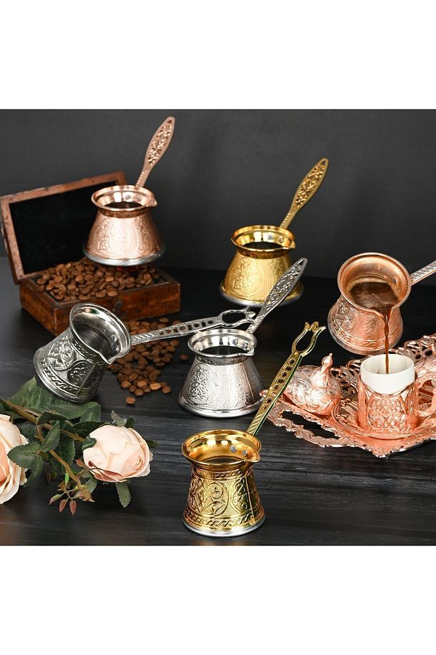 6 KİŞİLİK İNOX UYUMLU DÖKÜM CEZVE - 4
