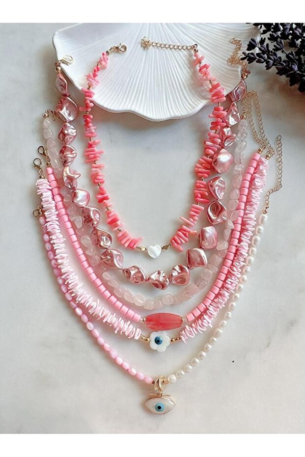 Fimo Kuvars Kolye - 2