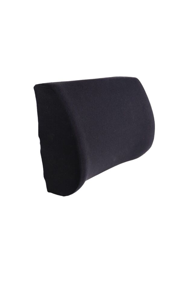 Orthopedic Visco Waist And Back Cushion Black