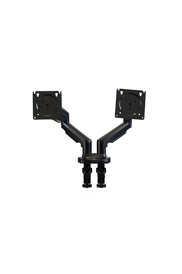 Nb F160 17-27 " Çift Kol Amortisörlü Vesa Monitör Standı Monitör - 4