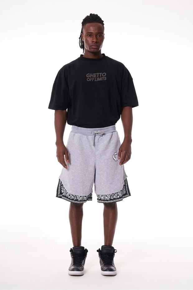 G-short Grey Melange - 2