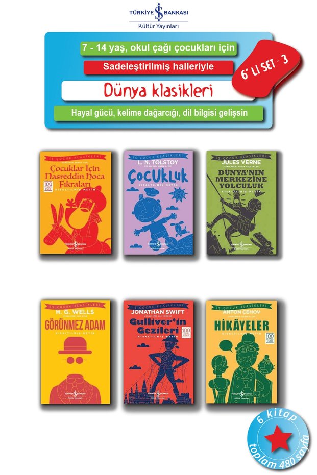 For School Children Aged 7-14, with Simplified Conditions Dünya Klasikleri Seti