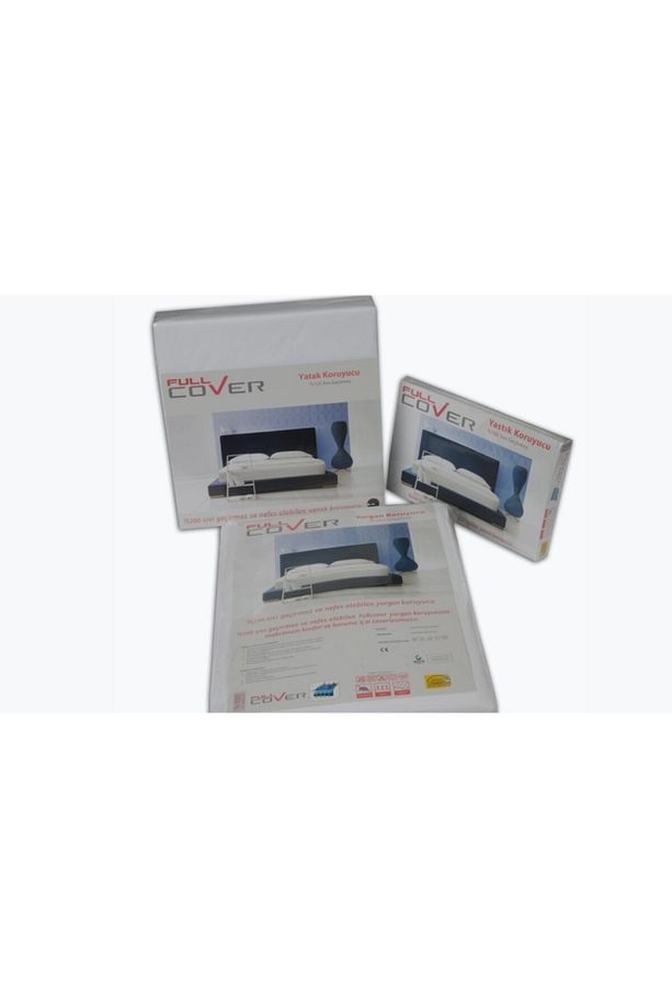 Beyaz,%100 Polyester,antialerjik,sıvı Geçirmez Tek Kişilik Fullcover Uyku Seti - 1
