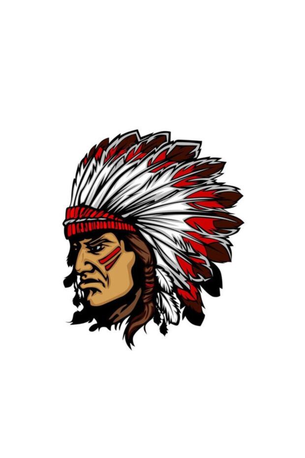 Native American Car Sticker Pasting 18cm