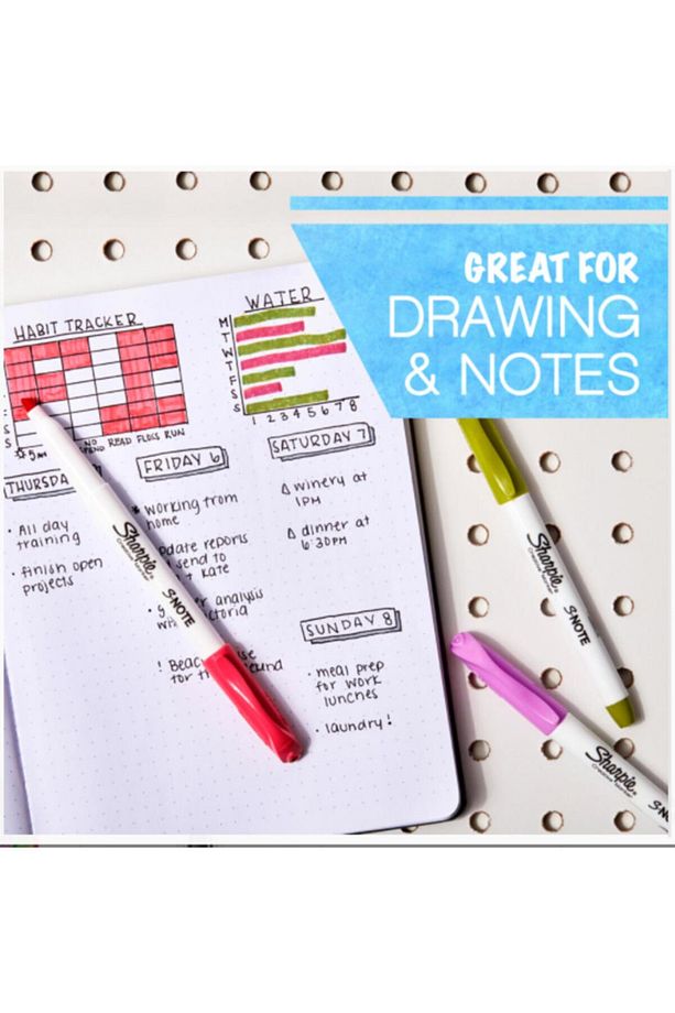 S-note 20 Renk Creative Markör Işaretleme Kalemi Seti - 3
