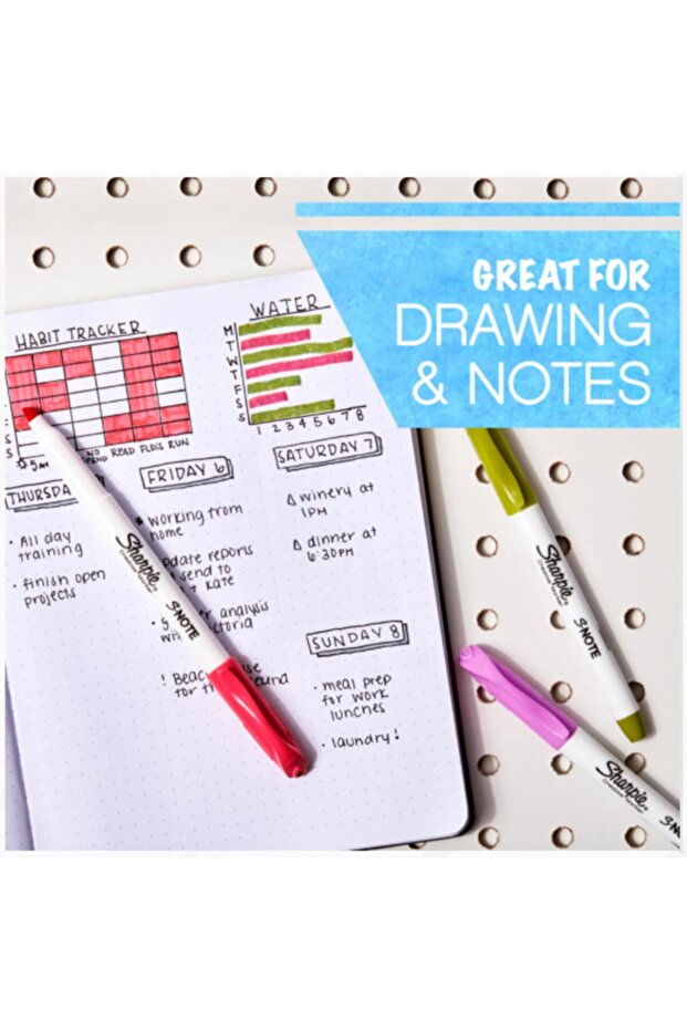 S-note 12 Renk Creative Markör Işaretleme Kalemi Seti - 4