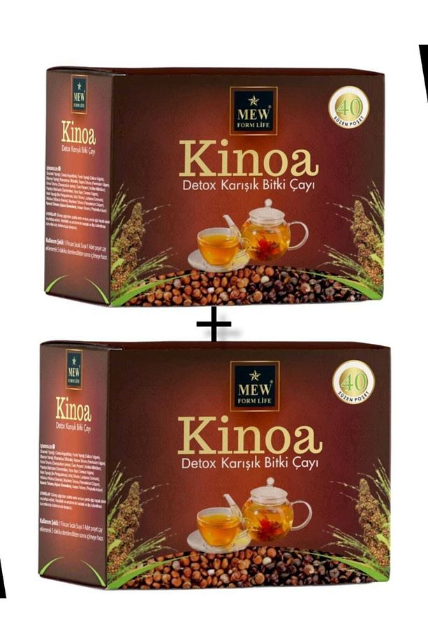 Mew Form Life Detox Kinoa Çayı 40 Lı Süzen Poşet - 1