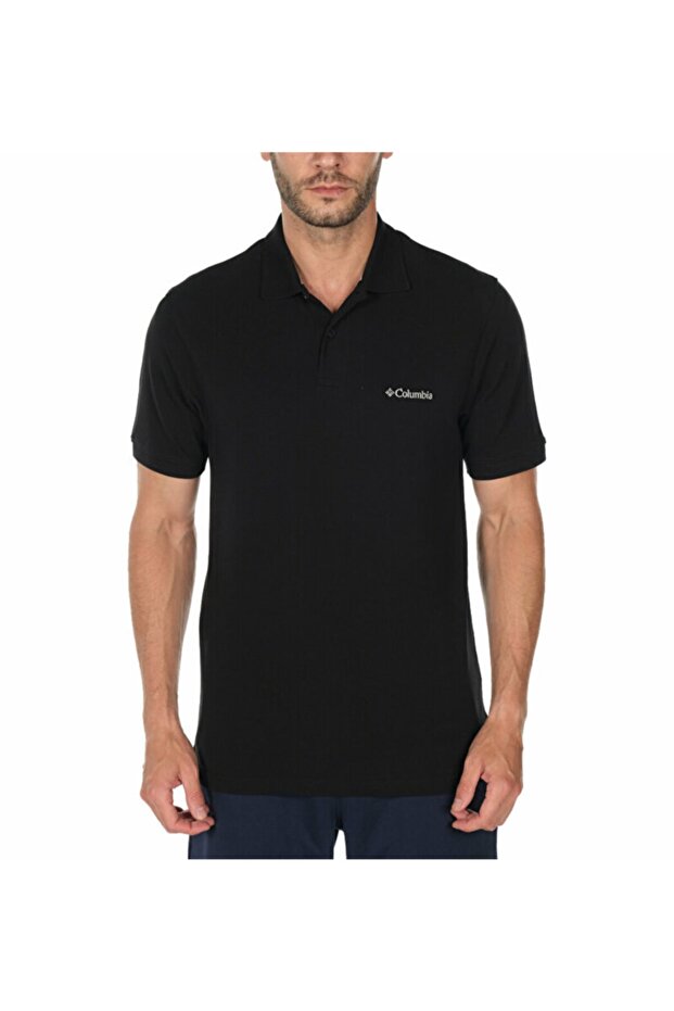 M Cascade Range Solid Men's Polo T-Shirt
