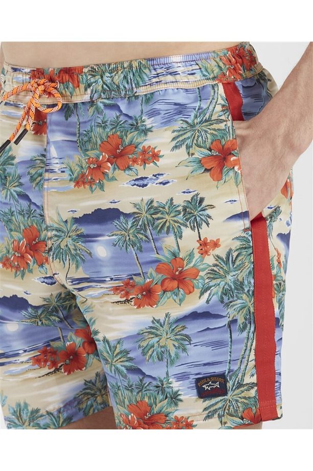 Men's Woven Swımm. Trunks - C.w. Synthetıc - 5
