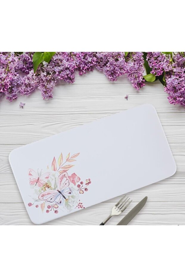 Sierra 33*17 cm Matte White Boat Plate