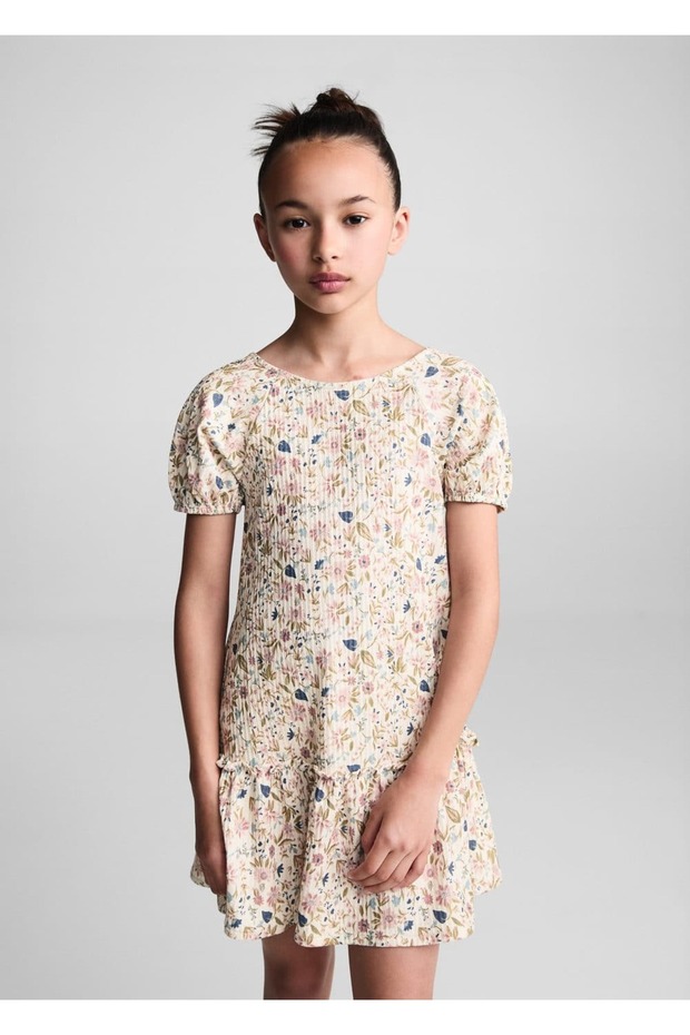 Çiçekli elbise - 1