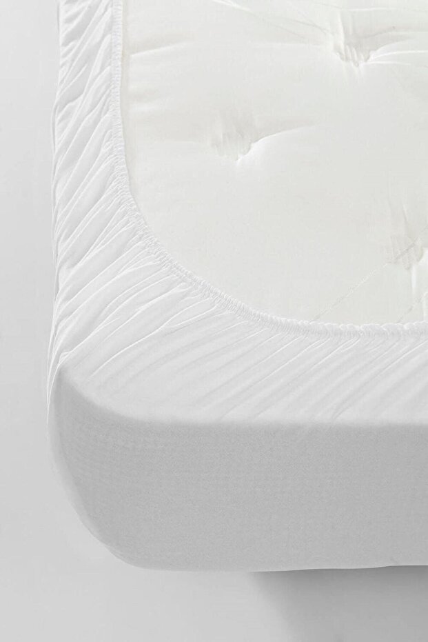 Combed Cotton Elastic Double Sheet - 1