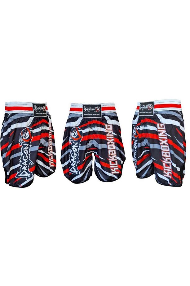 KB242 Kick Boks Şortu Kick Boxing Antrenman Şortu Dijital Baskılı Desenli Şort - 1