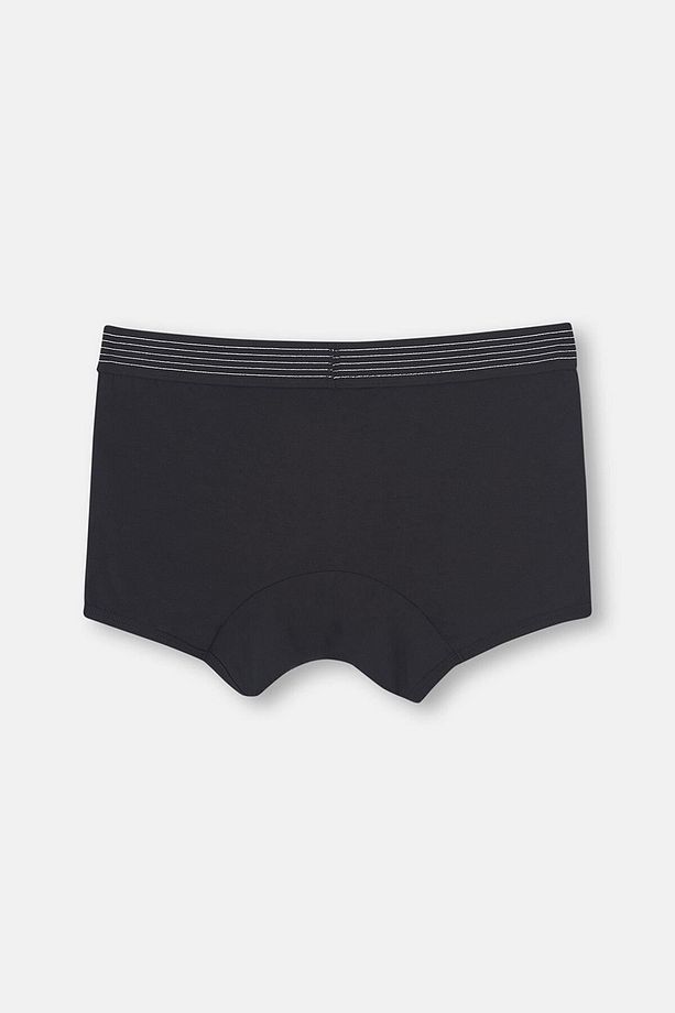 Siyah Basic Micro Modal Boxer - 2