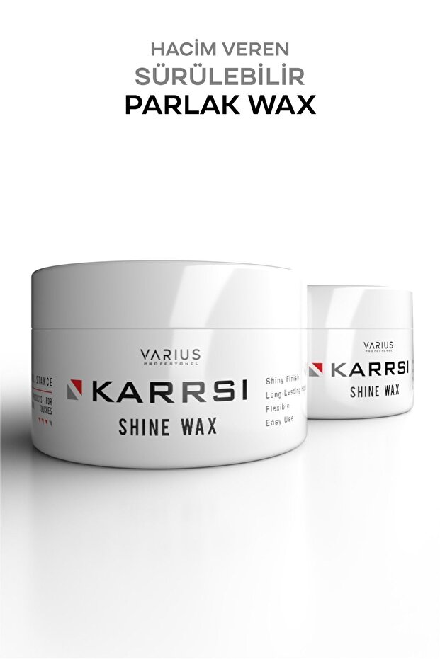 Saç Şekillendirici Parlak Islak Wax 100 ml Parlak Ve Esnek Tutuş Shine Stylıng - 2 Adet - 1