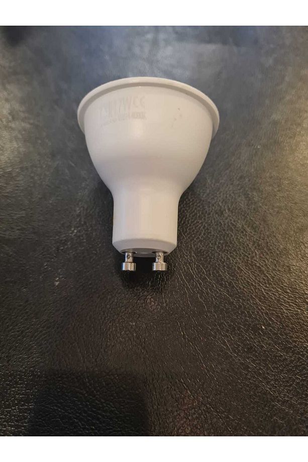 GU 10  DUYLU   7 WATT ÇANAK SPOT AMPUL  3200 K  (SARI IŞIK) - 3