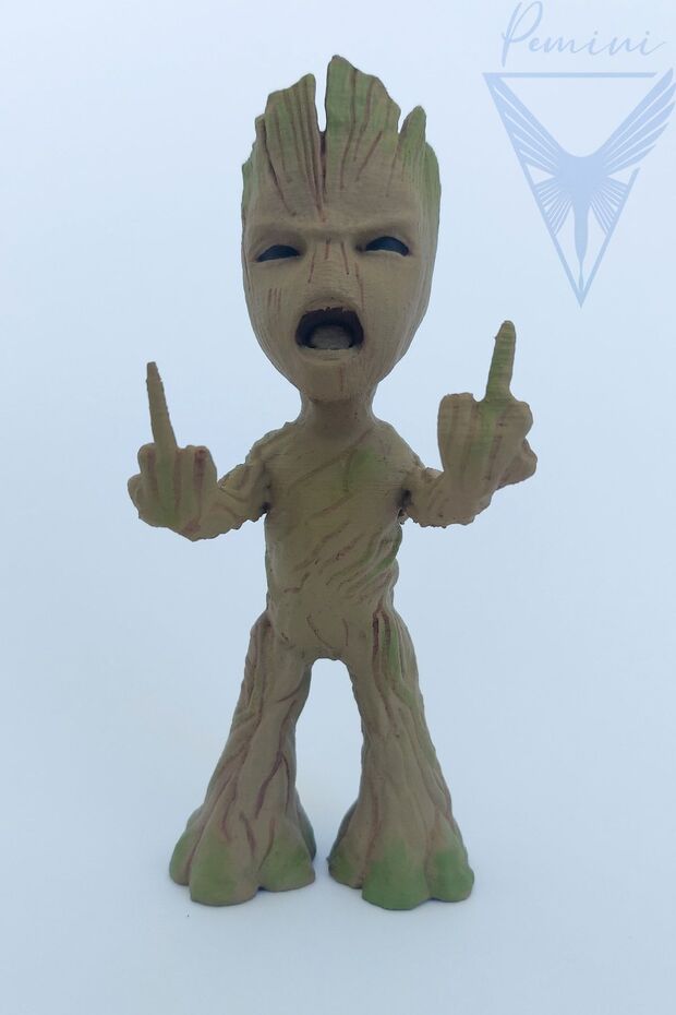 Marvel Angry Groot Figür Comics 15cm - 1