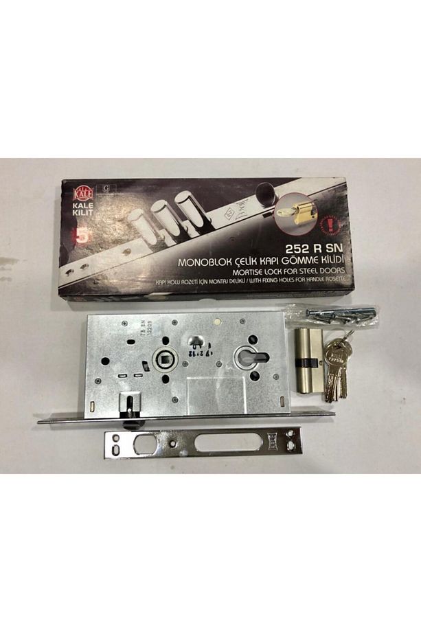 Kale 252 R Sn Monoblock Çelik Kapı Kilidi Barel(göbek Dahil) - 1