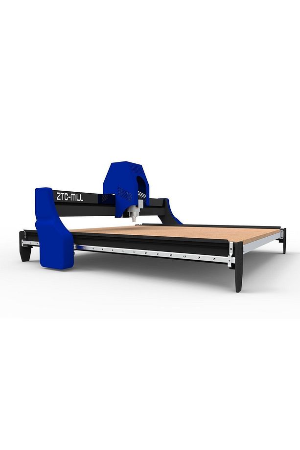 Ztc Mill Model 75x75 Cm Işlem Alanlı Masaüstü Cnc Router Makinesi Profosyonel - 2
