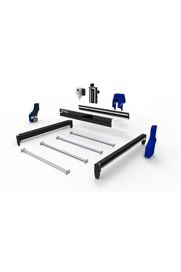 Ztc Mill Model 75x75 Cm Işlem Alanlı Masaüstü Cnc Router Makinesi Profosyonel - 8