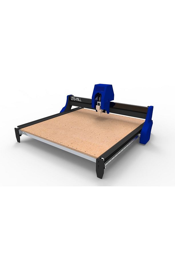 Ztc Mill Model 75x75 Cm Işlem Alanlı Masaüstü Cnc Router Makinesi Profosyonel - 3