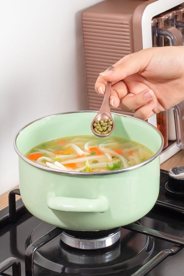 1120 12Pcs Stand Label Self Adhesive Spice Jar Storage Container Set with Spoon and Lid - 3