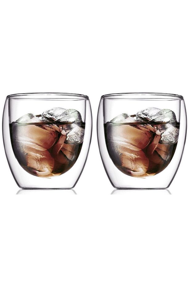 Yeni Tasarım Çift Cidarlı Borosilikat 250 ml Şeffaf Cam Bardak, Çeyiz Listesi, 6 Adet - 2771 - 4