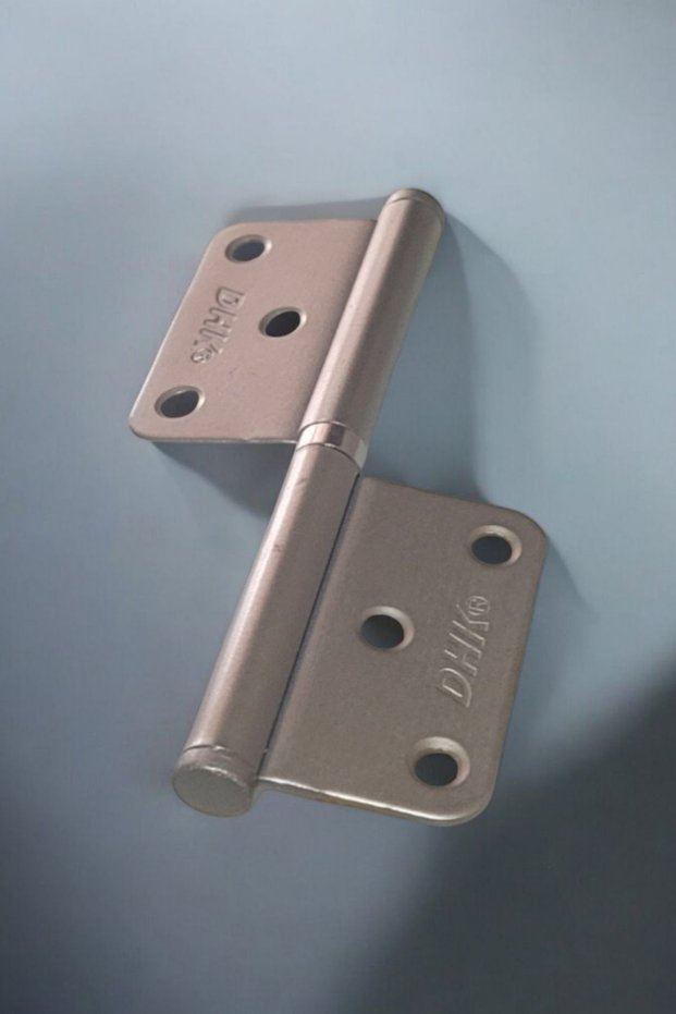 Door Hinge Steel 12 cm Non-Directional (Mounting Screw Included)