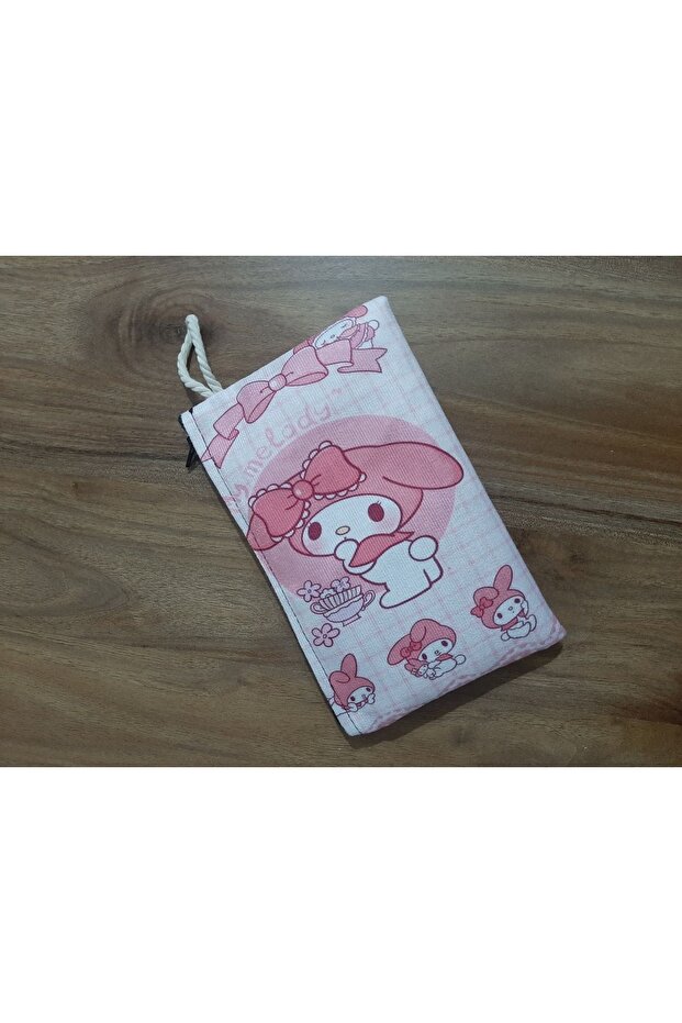 تصميم My Melody المزخرف - حامل قلم ومحفظة من القماش