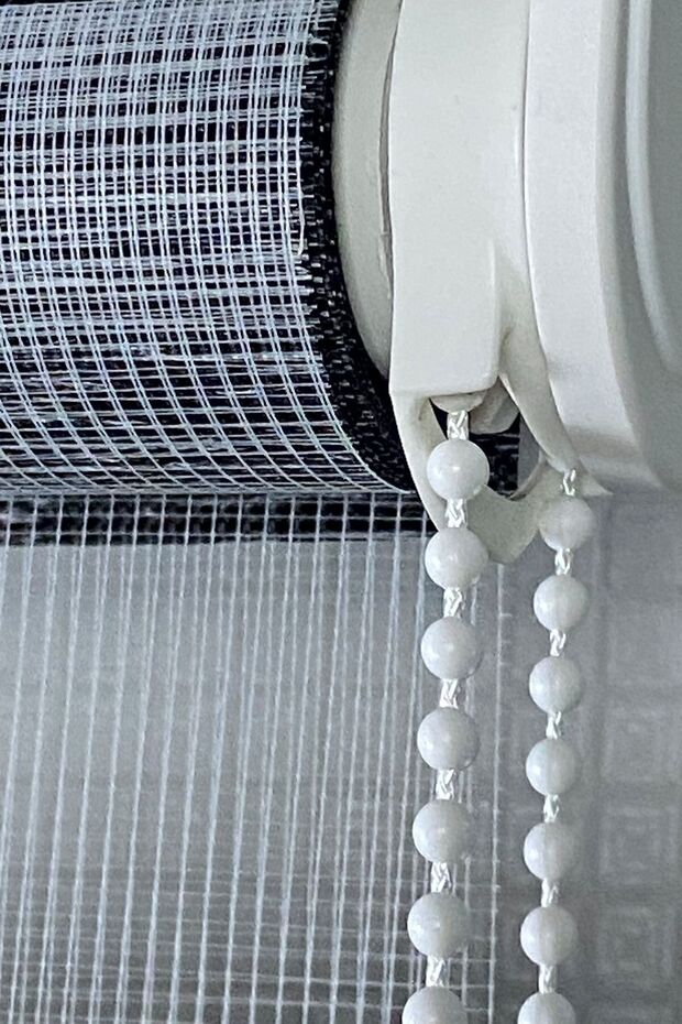 Ithal Bambu Antrasit Bambu Stor Zebra Perde Etek Dilimsiz - 6