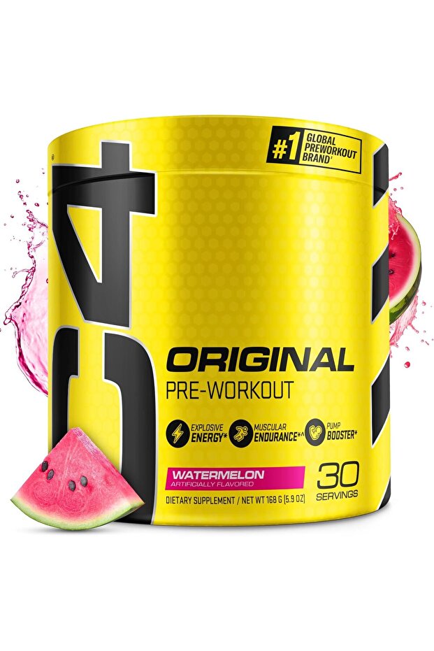 C4 Original Pre Workout Watermelon 168 Gr 5.9 Oz