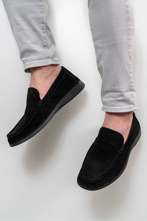 Erkek Hakiki Deri Ayakkabı, Günlük Ayakkabı, Yazlık Ayakkabı , Loafer Ayakkabı - 5