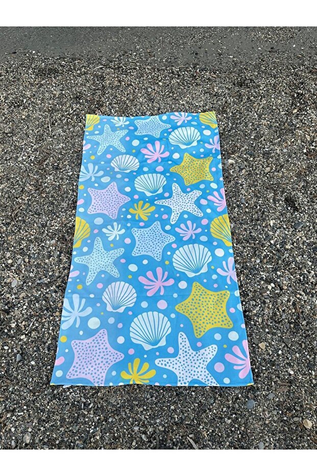 Printed Beach Towel - 5