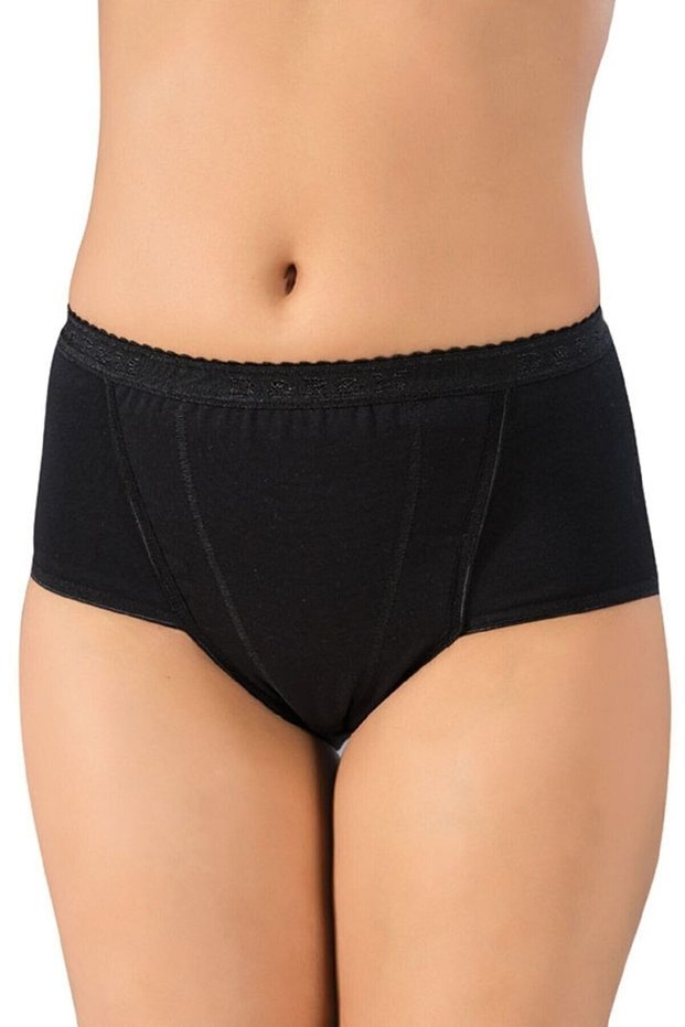 Pack of 3, Cotton & Lycra, For Women With Wide Hips, Super High Waisted, Women's Bato Panties 491