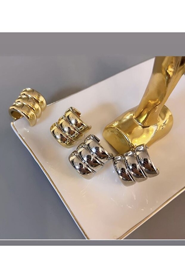 أقراط حلقية متعددة - غطاء الرياح - 3