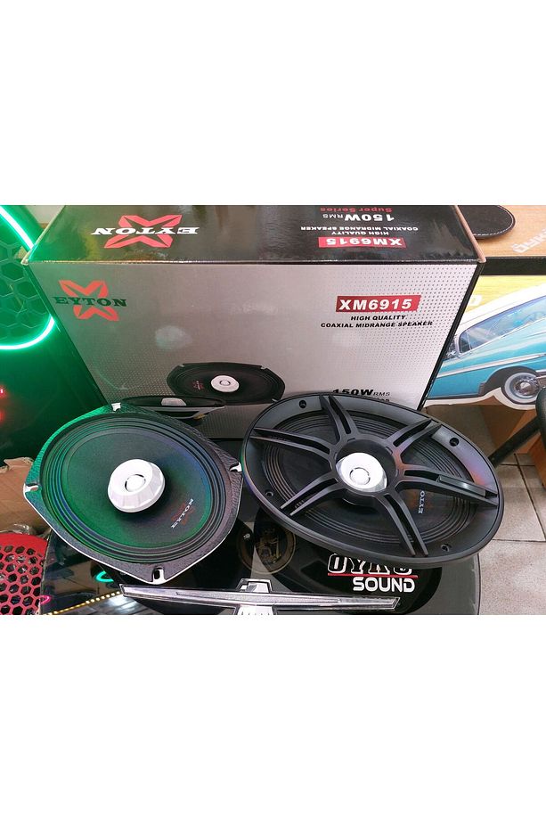OVAL MİDRANGE KENDİNDEN TWETERLİ MODEL 6X9 85LİK - 5