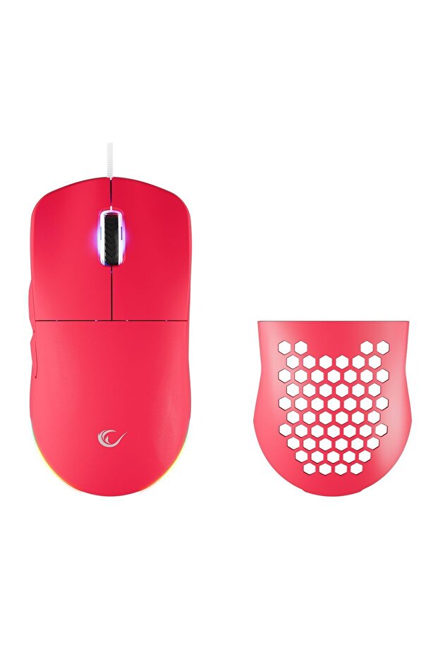 Blink Pembe Rgb Makrolu 12800 Dpi E-spor Profesyonel Oyuncu Mouse - 2