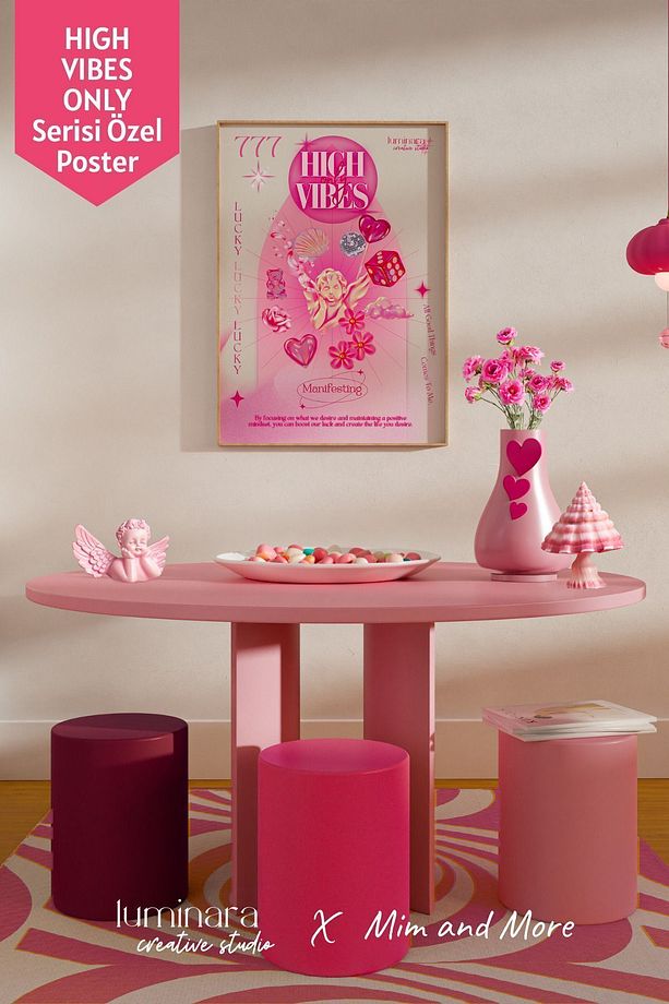Luminara Studio X High Vibes Only 777 Poster - 2