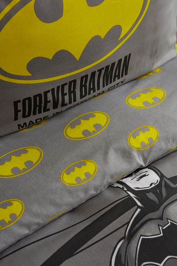 Dark Knight %100 Pamuk Tek Kişilik Nevresim Takımı - 3