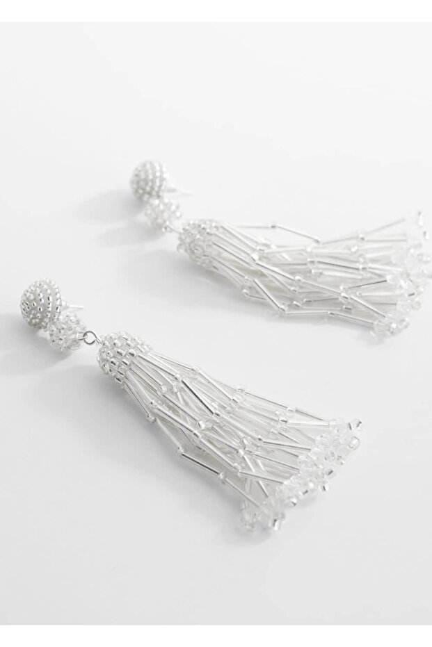 Uzun kristal küpe - 1