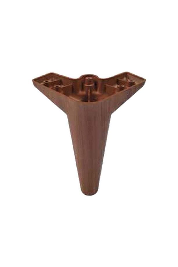 Ceviz Mobilya Ayak- Plastik Ayak - Zirve - 12 Cm Zirve Ayak Ayak Ahşap - 1
